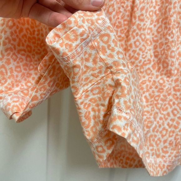 P.Jamas Orange Cheetah Pajama Set - Picture 8 of 14